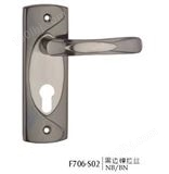 F702-S01太行锁具五金-小号铁板插芯执手门锁