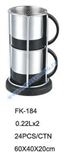 FK-184飞航五金工艺-不锈钢保温杯-咖啡壶/杯系列