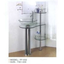 雅尔钢化玻璃台盆系列——雅尔钢化玻璃台盆