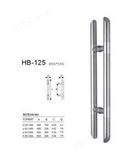 HB-125新华宝五金-门拉手-不锈钢系列