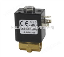RST微型常闭式电磁阀适用介质：水、空气、油